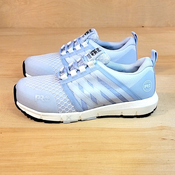 Timberland Pro Radius Composite Safety Toe Oil And Slip Resistant Shoes - Picture 4 of 8